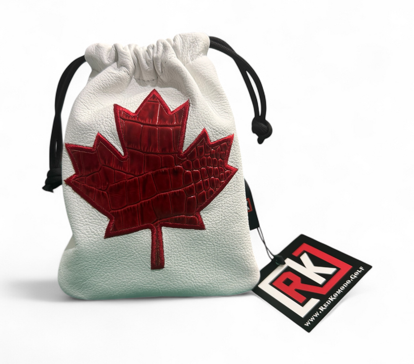 Canada Maple Leaf Applique Valuables Pouch