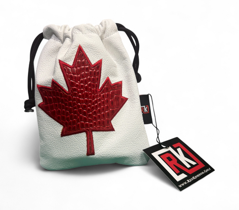 Canada Maple Leaf Applique Valuables Pouch