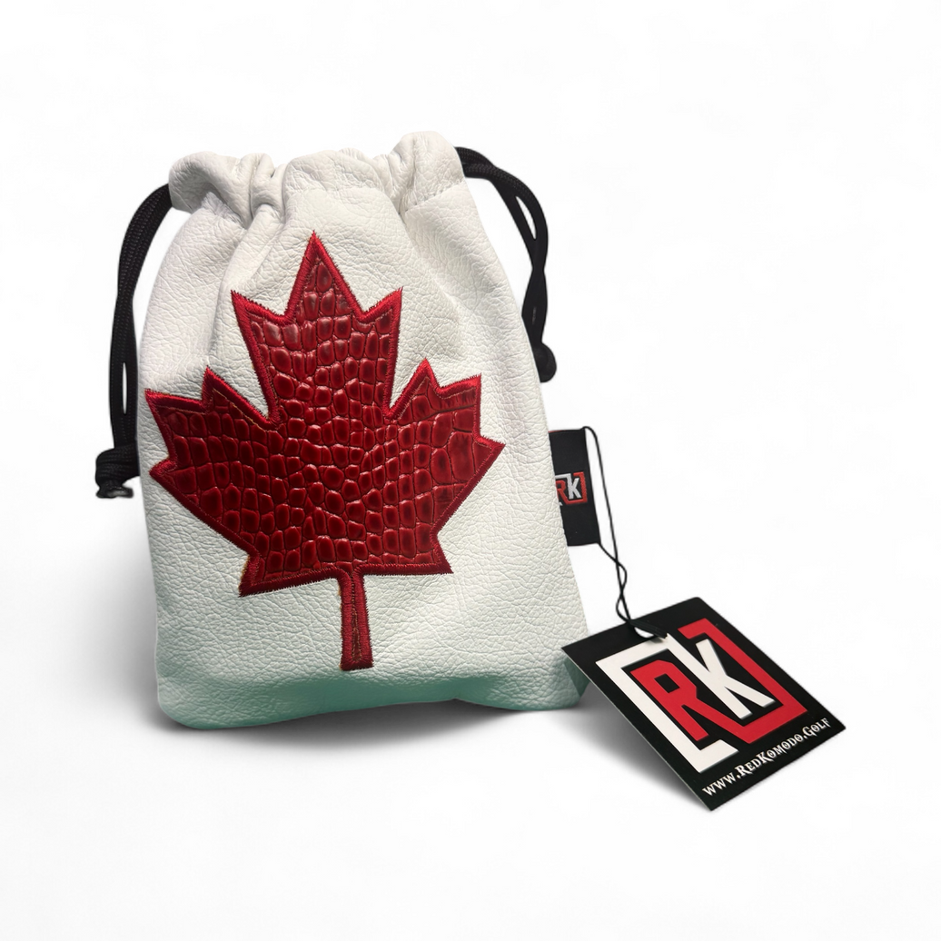 Canada Maple Leaf Applique Valuables Pouch