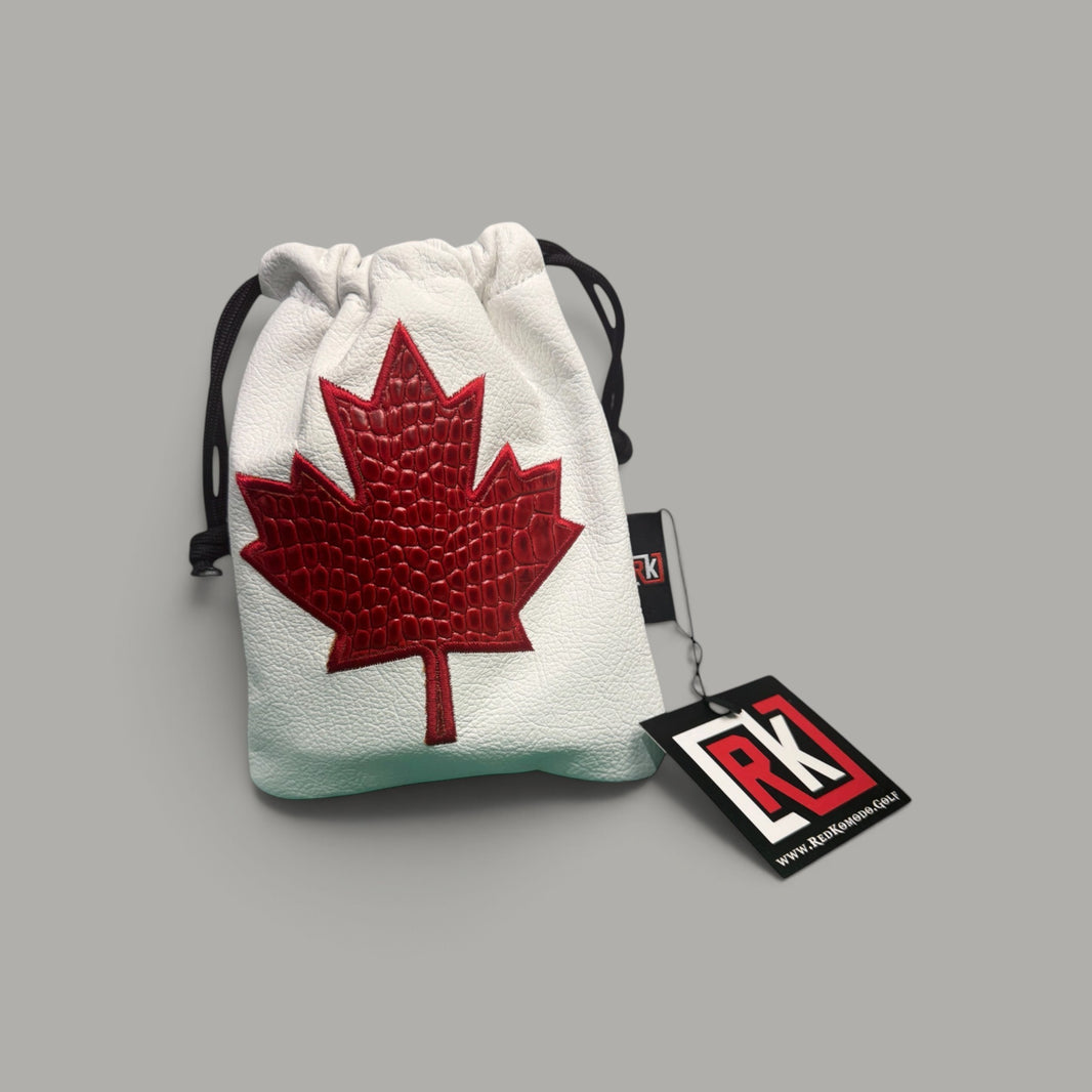 Canada Maple Leaf Applique Valuables Pouch