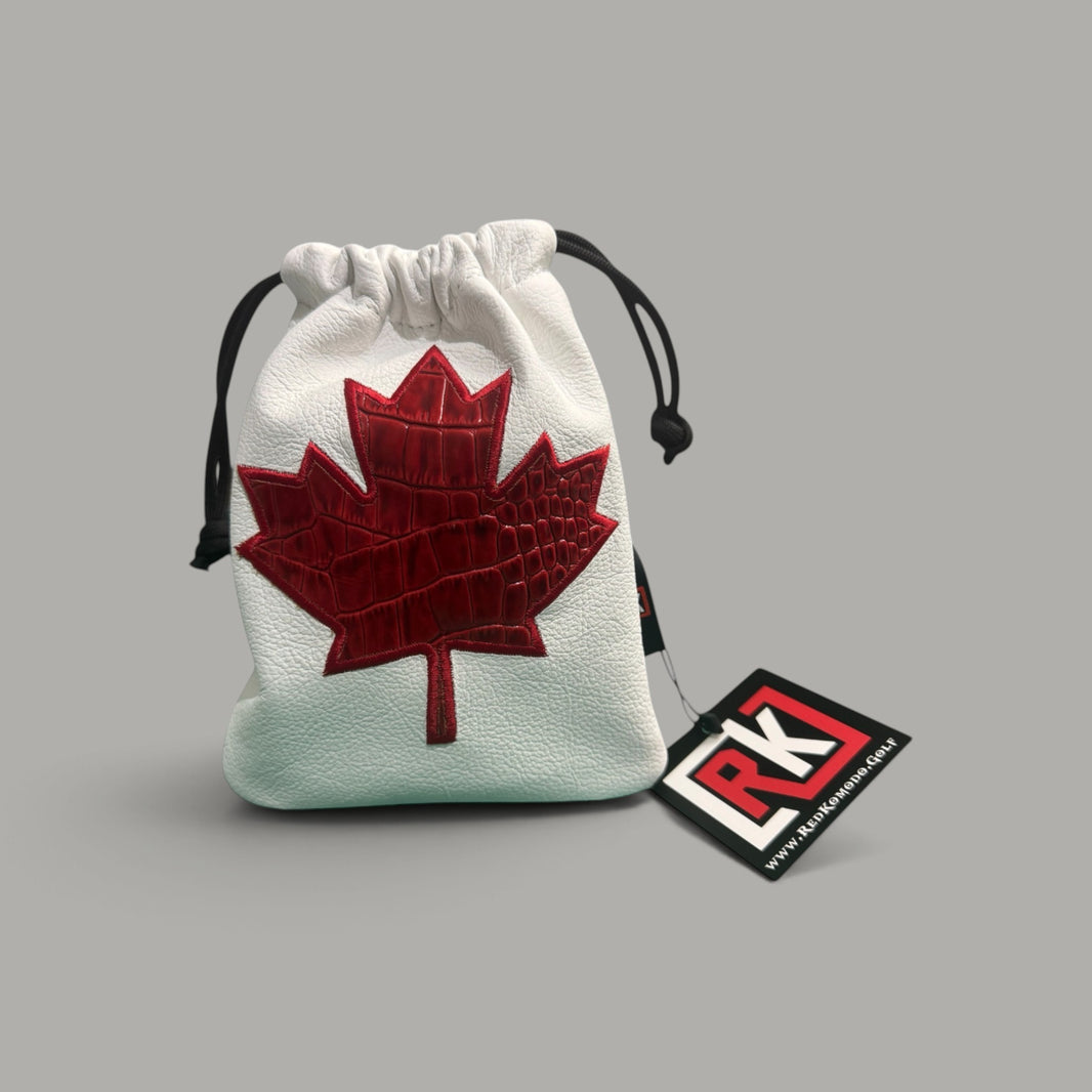 Canada Maple Leaf Applique Valuables Pouch
