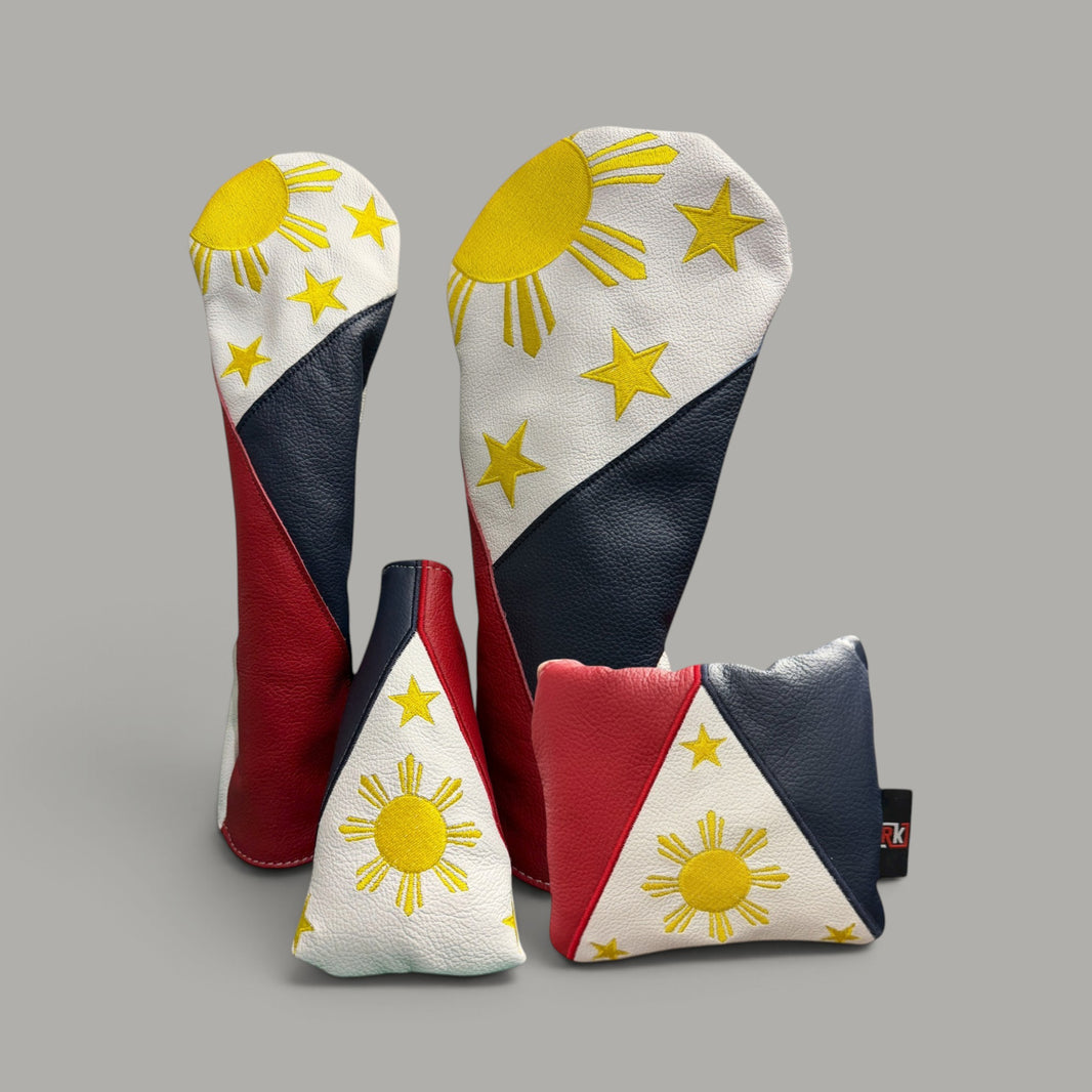 Philippines Flag Golf Headcover – Sun & Stars