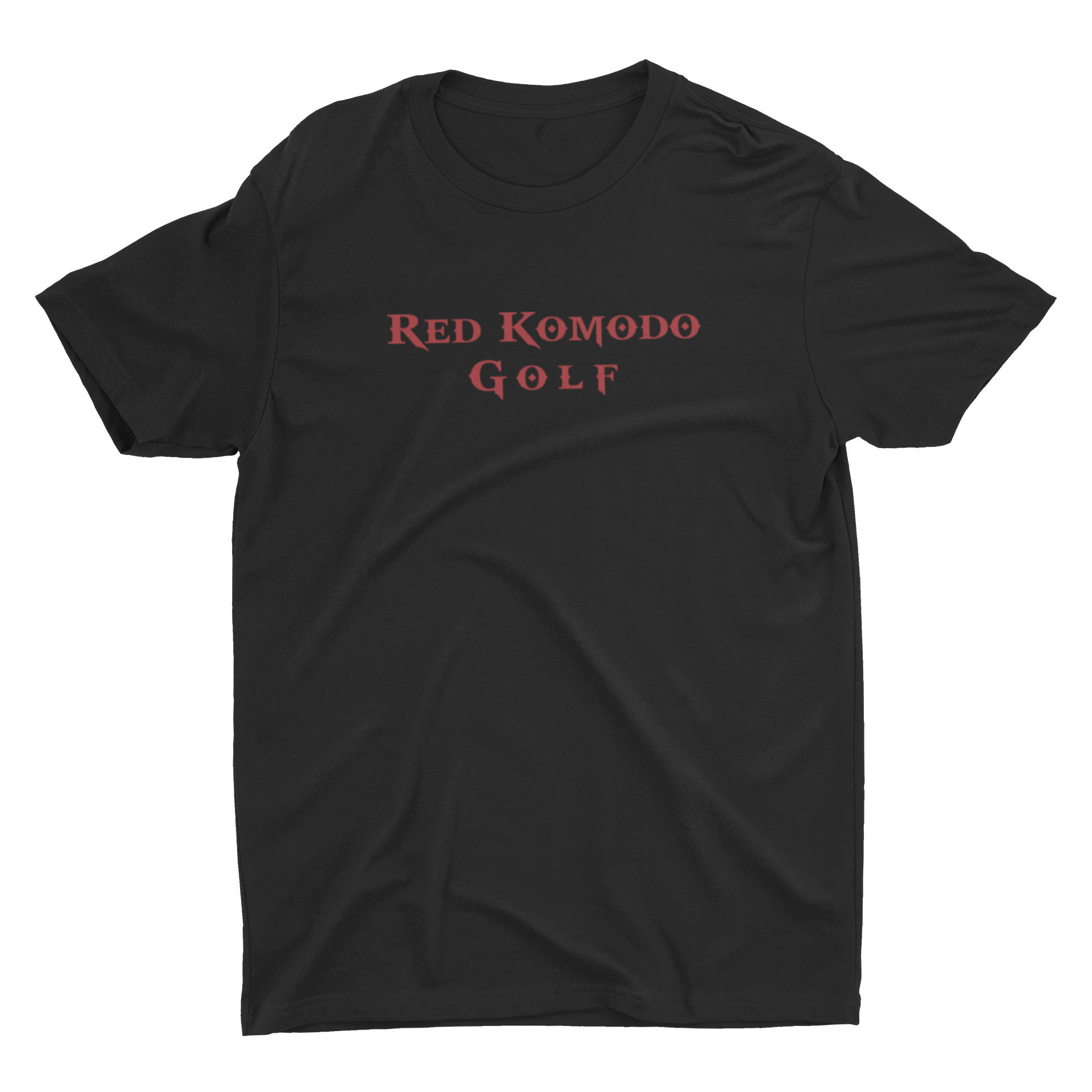 Red Komodo Golf Wordmark Tee