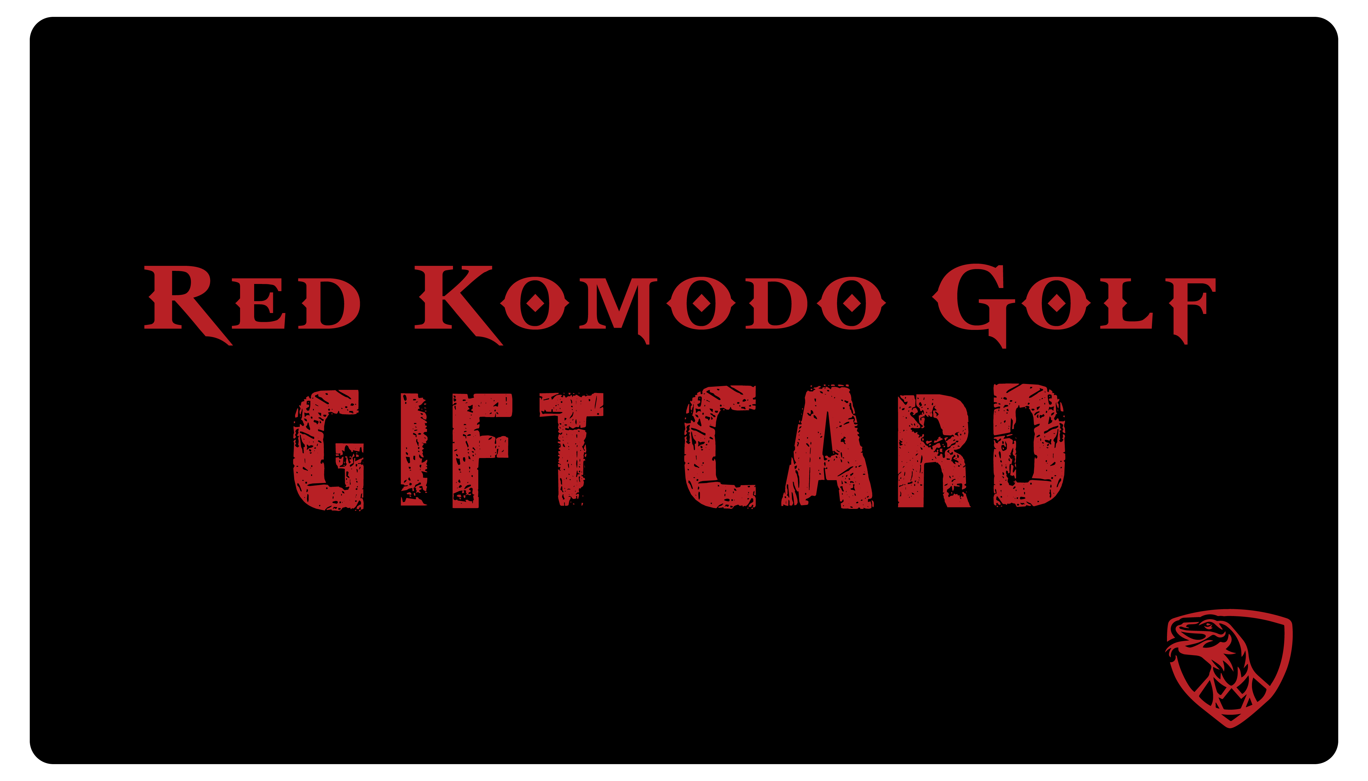 Red Komodo Golf Gift Card
