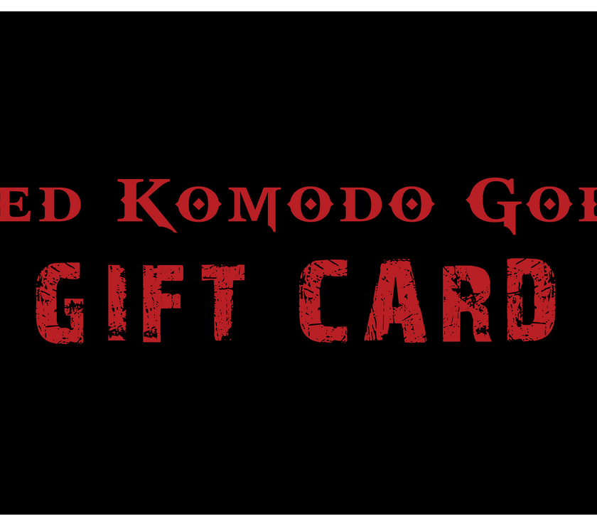 Red Komodo Golf Gift Card