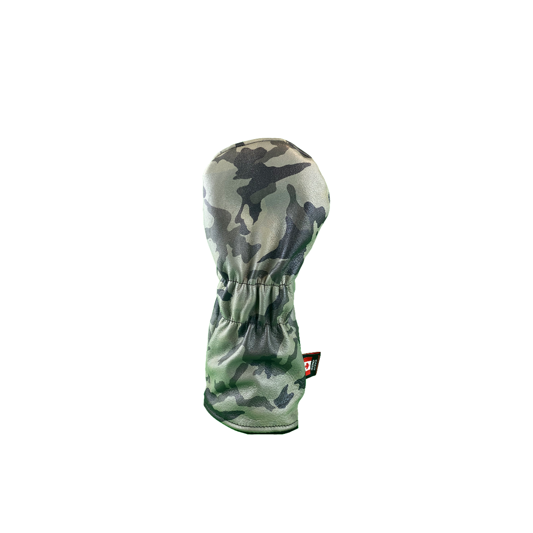 Camo Canadian Flag Head Cover